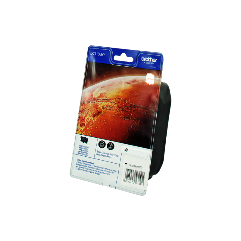 Brother LC1100HY Multipack 2 Noires Originales