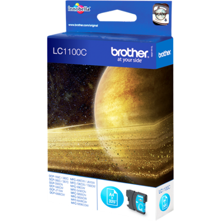 Brother LC1100C Cartouche Cyan Originale 