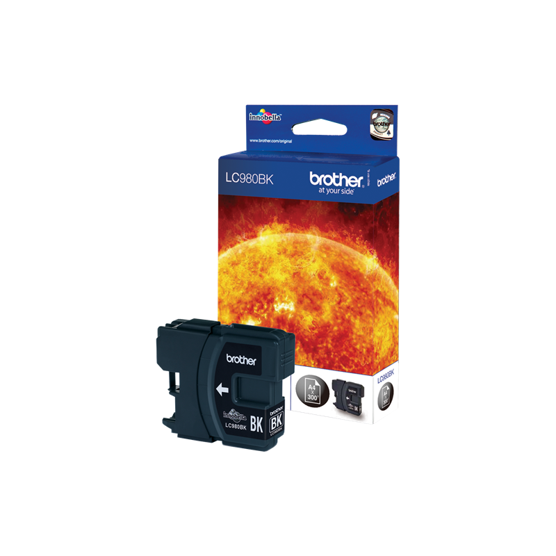 Brother LC980BK Cartouche Noir Originale