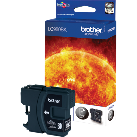 Brother LC980BK Cartouche Noir Originale 