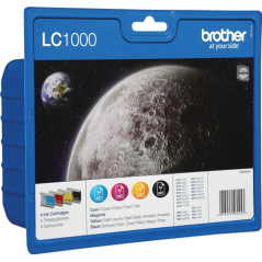 Brother LC1000 Multipack 4 Couleurs Original 