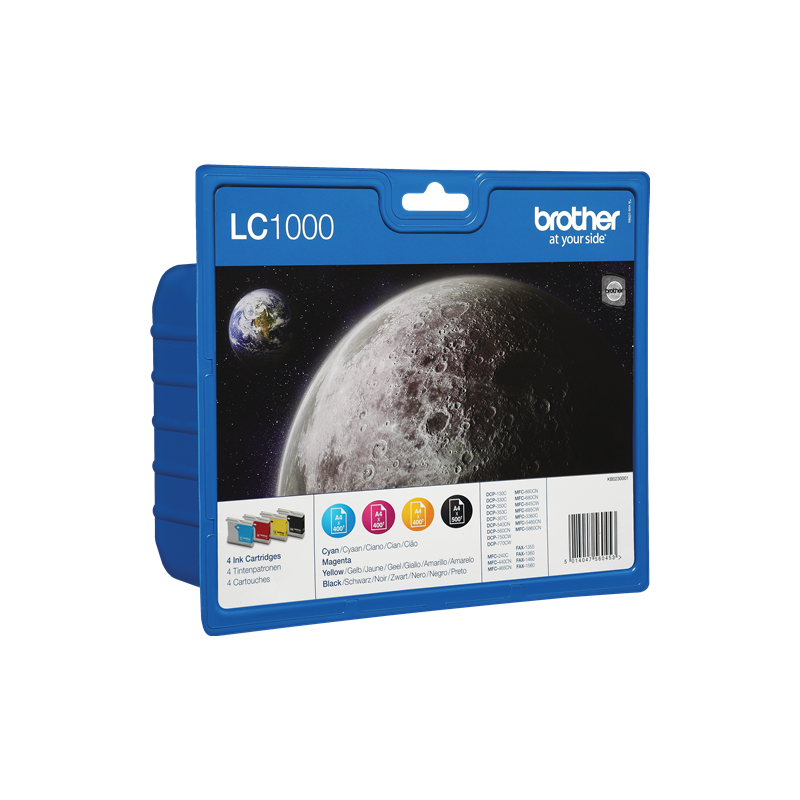 Brother LC1000 Multipack 4 Cartouches Originales