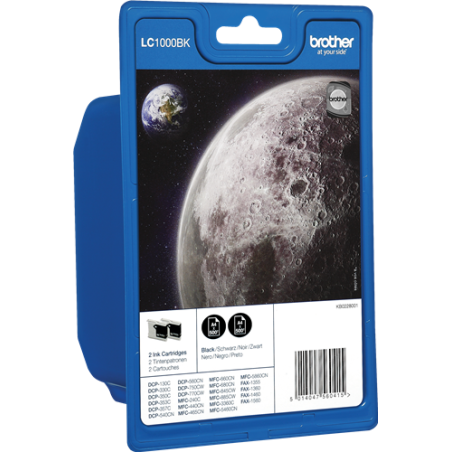 Brother LC1000BK Multipack Noir Original 