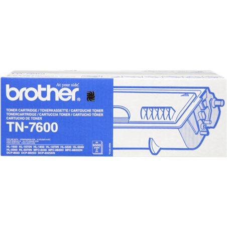 Brother TN-7600 Toner Noir Original 