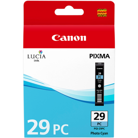 Canon PGI-29pc Cartouche Cyan Originale 
