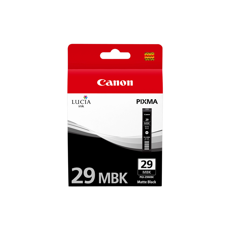 Canon PGI-29mbk Cartouche Noir Mat Originale Canon PGI-29mbk Cartouche Noir Mat Originale
