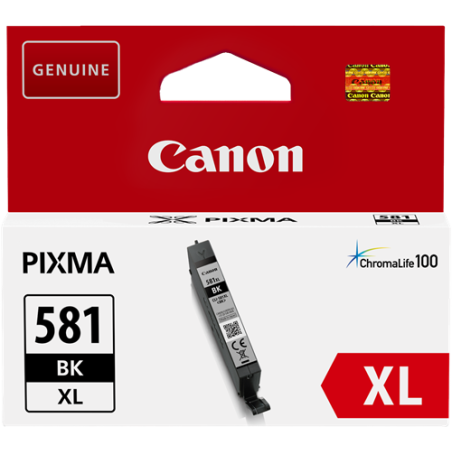 Canon CLI-581bk XL Cartouche Noir Originale 