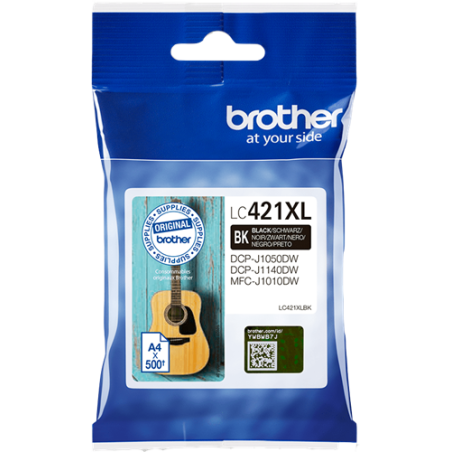 Brother LC421XLBK Cartouche Noir Originale 
