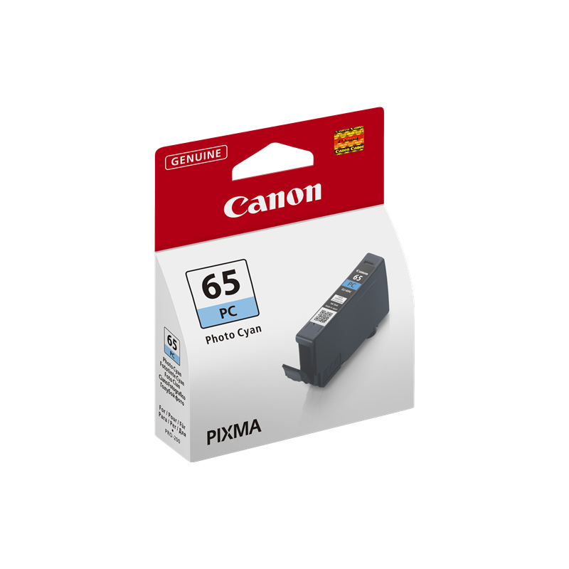 Canon CLI-65pc Cartouche Photo Cyan Originale Canon CLI-65pc Cartouche Photo Cyan Originale