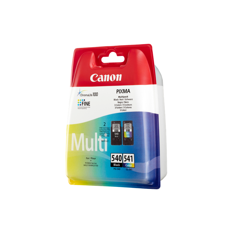 Canon PG-540 + CL-541 Multipack 2 Cartouches Original