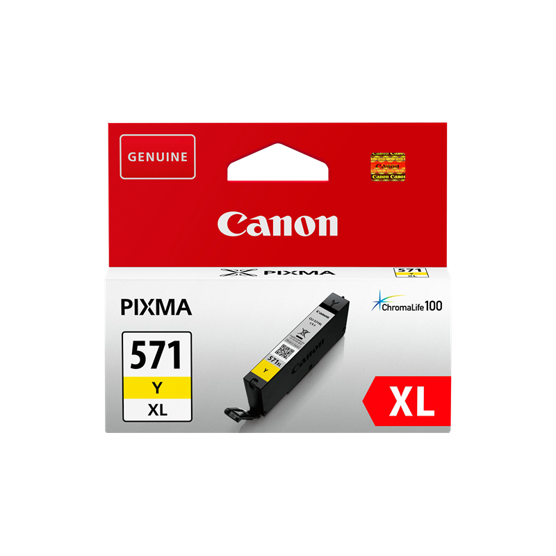 Canon CLI-571Y XL Cartouche Jaune Originale