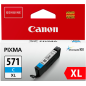Canon CLI-571C XL Cartouche Cyan Originale