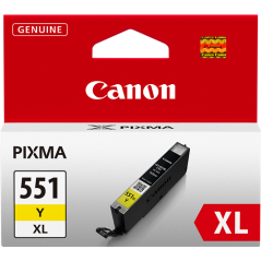 Canon CLI-551Y XL Cartouche Jaune Originale 