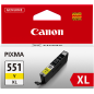 Canon CLI-551Y XL Cartouche Jaune Originale