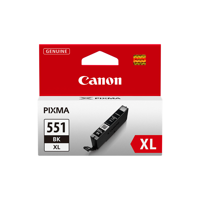 Canon CLI-551BK XL Cartouche Noir Originale