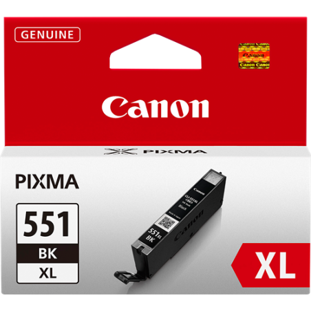 Canon CLI-551BK XL Cartouche Noir Originale 