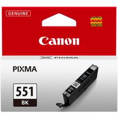 Canon CLI-551BK Cartouche Noir Originale 