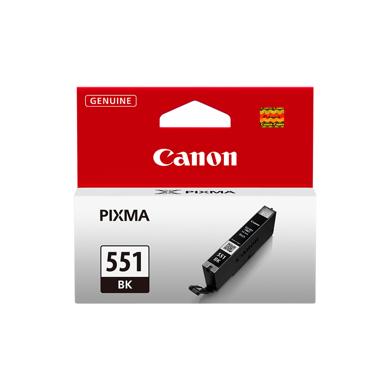 Canon CLI-551BK Cartouche Noir Originale