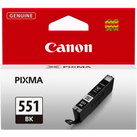 Canon CLI-551BK Cartouche Noir Originale 