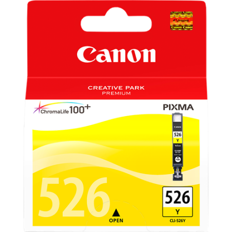 Canon CLI-526y Cartouche Jaune Originale 