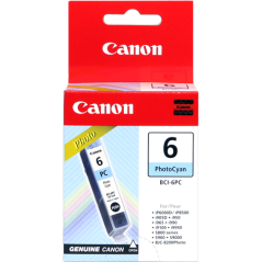 Canon BCI-6pc Cartouche Cyan Originale 