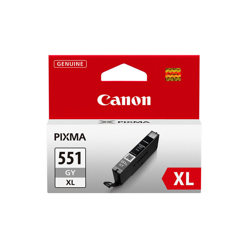 Canon CLI-551GY XL Cartouche Gris Originale