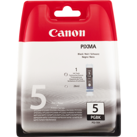 Canon PGI-5bk Cartouche Noir Originale 