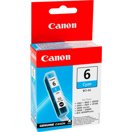 Canon BCI-6c Cartouche Cyan Originale 