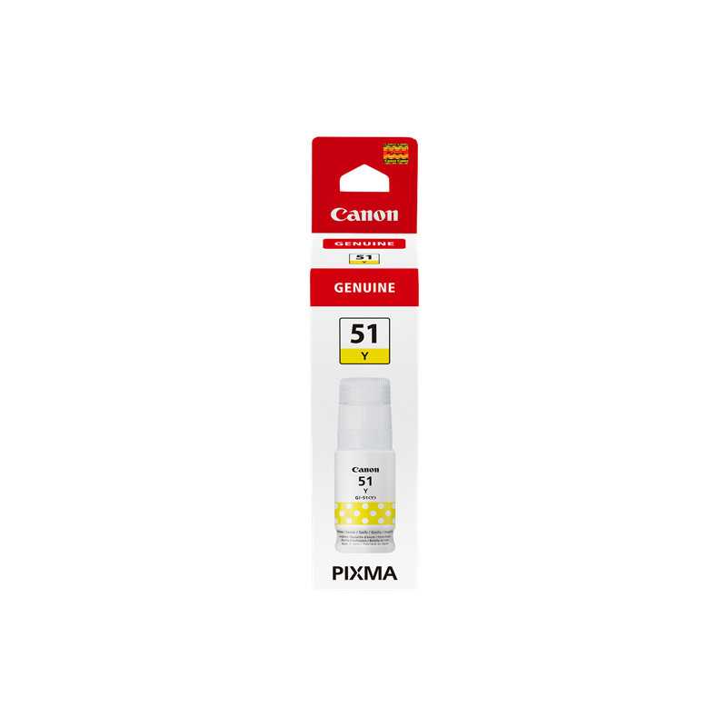 Canon GI-51Y Cartouche Jaune Originale Canon GI-51Y Cartouche Jaune Originale