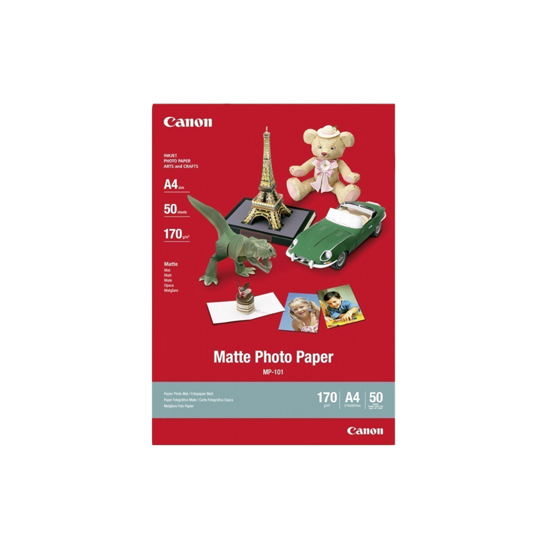 Canon MP-101 Papier photo A4 Mat 170g 50 feuilles 