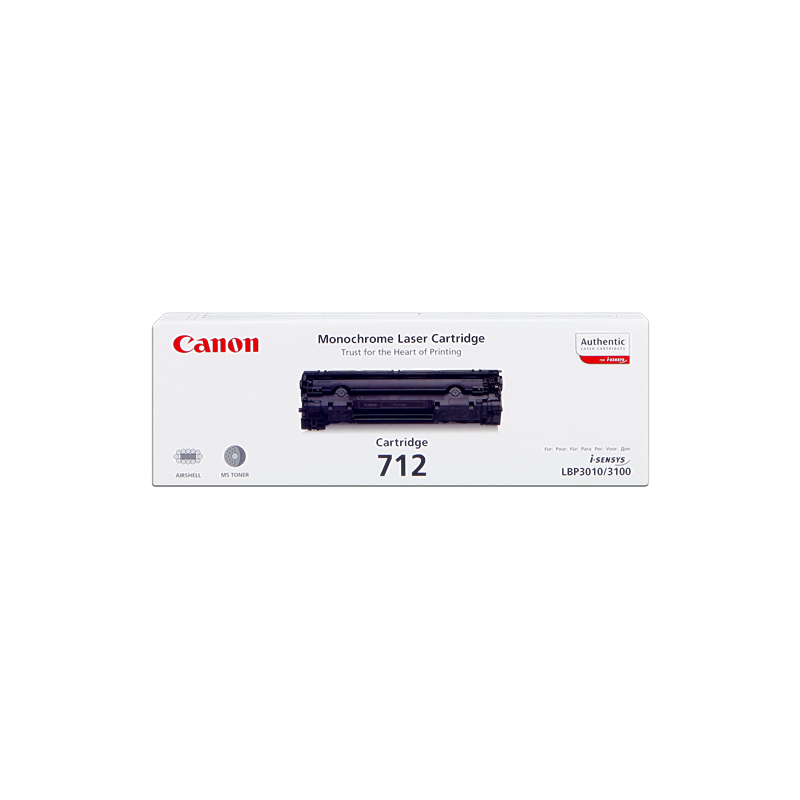 Canon 712 Toner Noir Original