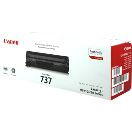 Canon 737 Toner Noir Original 