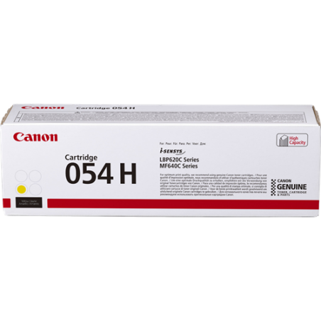 Canon 054H Toner Jaune Original 