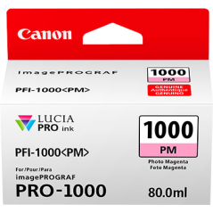 Canon PFI-1000pm Cartouche Magenta Originale 