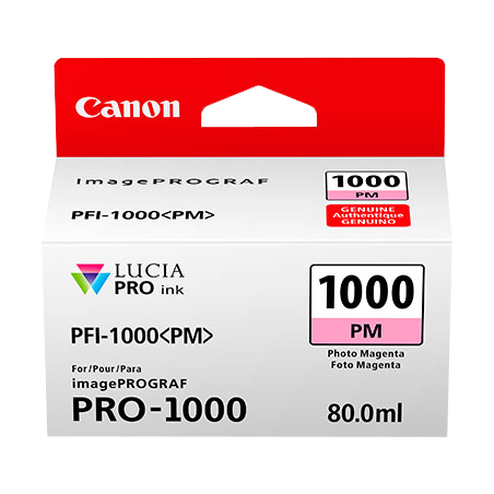 Canon PFI-1000pm Cartouche Magenta Originale 