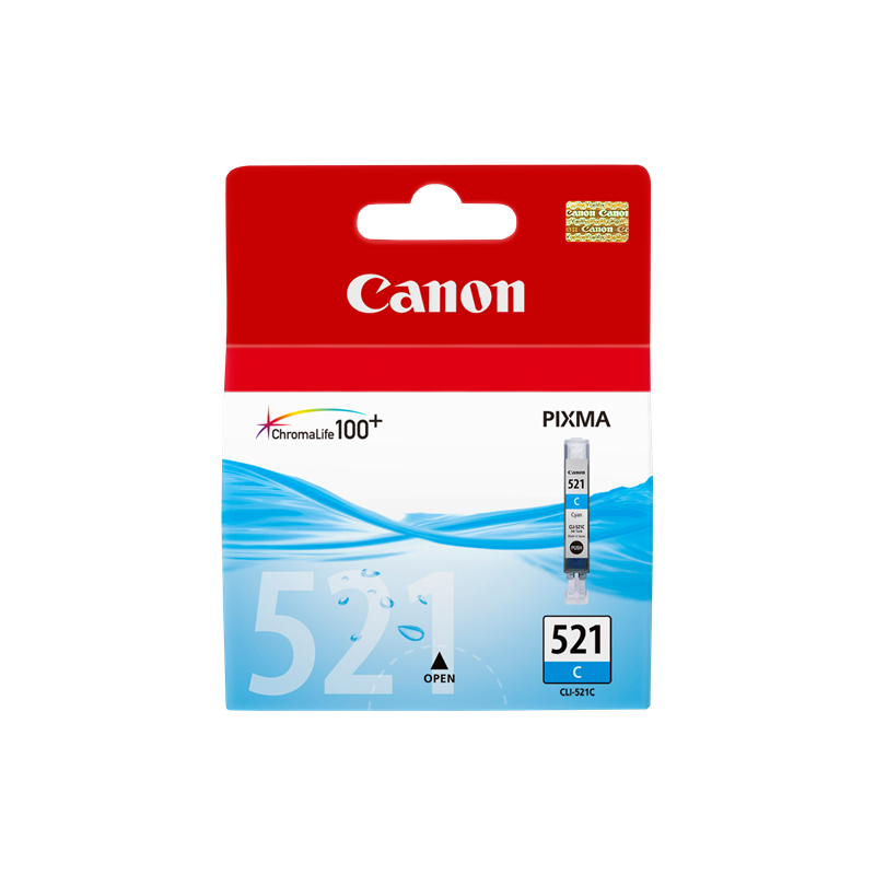 Canon CLI-521c Cartouche Cyan Originale