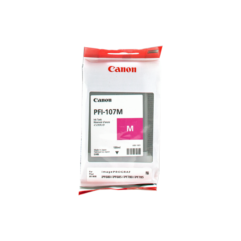 Canon PFI-107m Cartouche Magenta Originale Canon PFI-107m Cartouche Magenta Originale