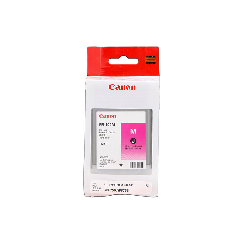 Canon PFI-104m Cartouche Magenta Originale Canon PFI-104m Cartouche Magenta Originale