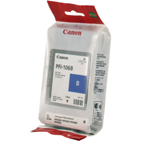 Canon PFI-106b Cartouche Bleu Originale 