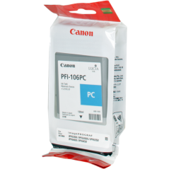 Canon PFI-106pc Cartouche Cyan Originale 