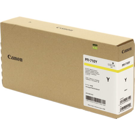 Canon PFI-710y Cartouche Jaune Originale 