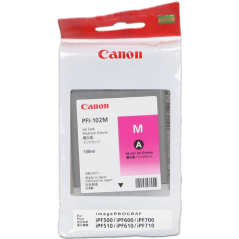 Canon PFI-102m Cartouche Magenta Originale 