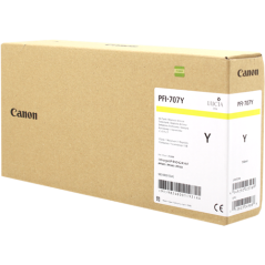 Canon PFI-707y Cartouche Jaune Originale 