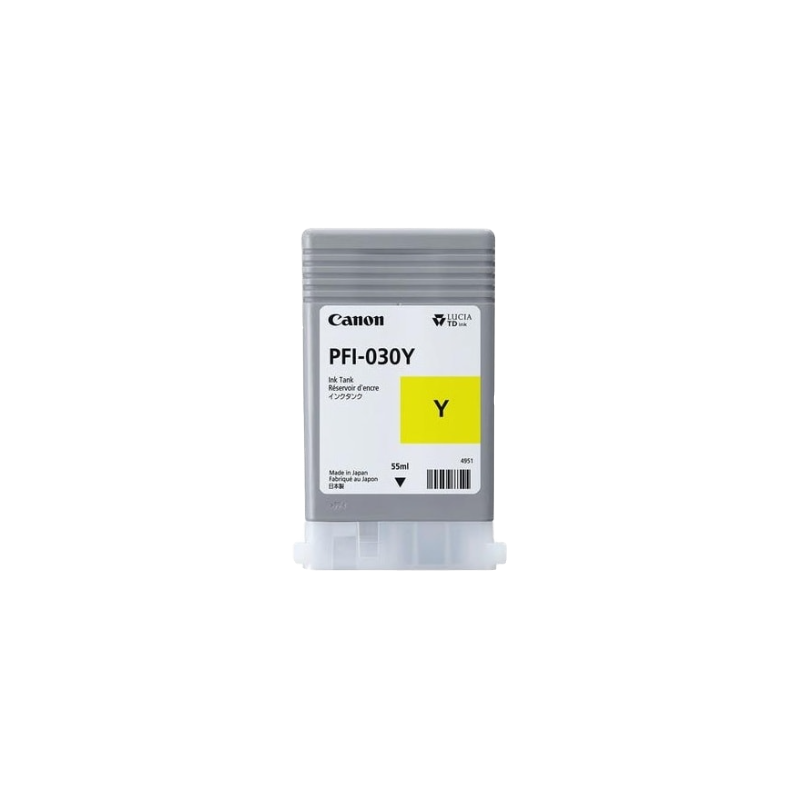 Canon PFI-030Y Cartouche Jaune Originale Canon PFI-030Y Cartouche Jaune Originale