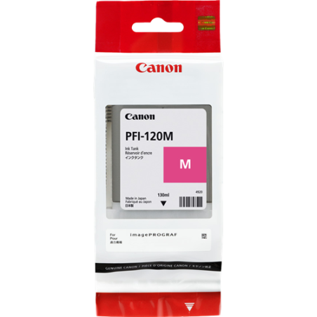 Canon PFI-120m Cartouche Magenta Originale 