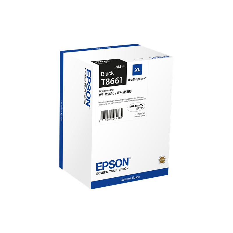 Epson T8661 Cartouche Noir Originale