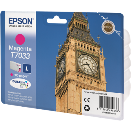 Epson T7033 Cartouche Magenta Originale 