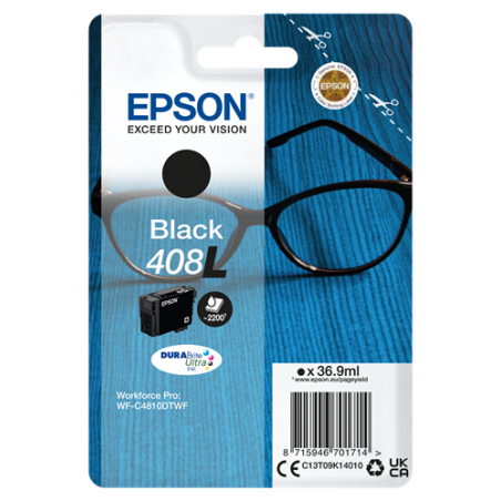 Epson 408L Cartouche Noir Originale 