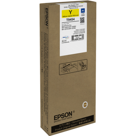 Epson T9454 Cartouche Jaune Originale 
