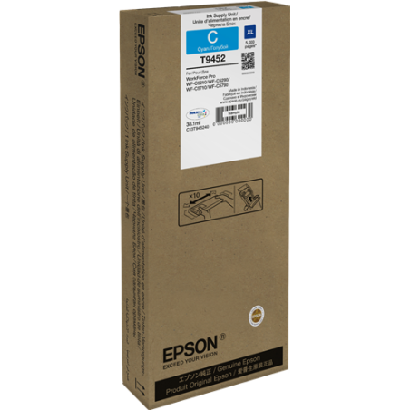 Epson T9452 Cartouche Cyan Originale 